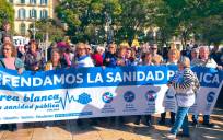 La Marea Blanca andaluza apoya la huelga en Atención Primaria