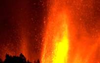 Erupción del volcán en La Palma