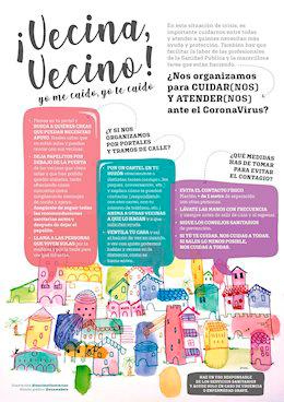 Red vecinal solidaria en Macarena y Centro