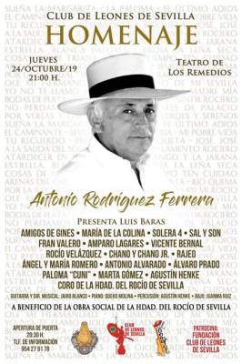 Homenaje a Antonio Rodriguez Ferrera