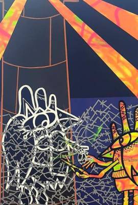 DenisDue vuelve a reinventar el grafiti carmonense
