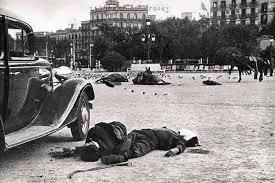 Imagen de Barcelona el día 18 de julio de 1936. 