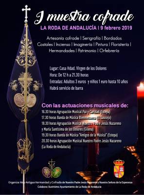 La I Muestra Cofrade lleva lo mejor de la Semana Santa a La Roda de Andalucía