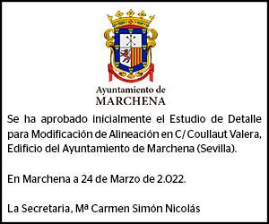 29-03-22 | Edicto del Ayuntamiento de Marchena 