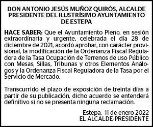 23-02-22 | Edicto Ayuntamiento de Estepa