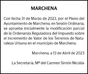 17-04-23 | Edicto Ayuntamiento de Marchena