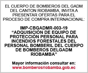 23-07-19 | Edicto Bomberos Riobamba