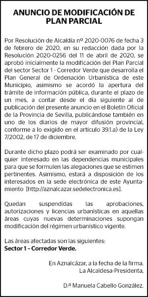 23-07-20 | Ayuntamiento de Aznalcázar