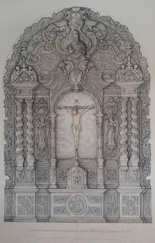 Técnicas del siglo XVII para un retablo del siglo XXI