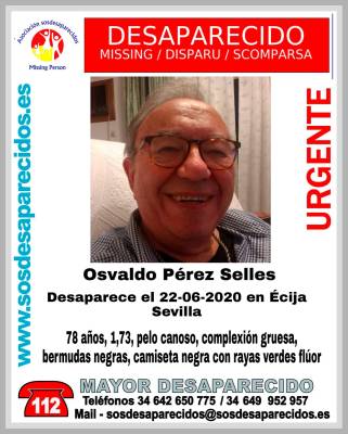 Buscan a un hombre desaparecido en Écija este lunes