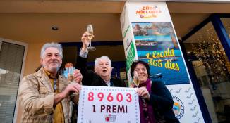 El 89.603, primer premio de «El Niño», recae íntegramente en Girona