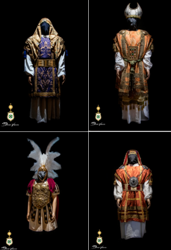 La Hermandad de San Gonzalo presenta las nuevas vestimentas de sus imágenes de paso