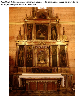 Arranca la restauración de cuatro piezas únicas de la Prioral de Santa María