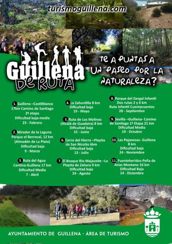 Nueva edición de ‘Guillena en ruta’ con la segunda etapa del Camino de Santiago