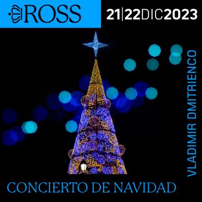 La ROSS registra dos llenos absolutos en su Concierto Extraordinario de Navidad