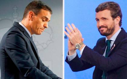 El PSOE baja y el PP y Vox suben
