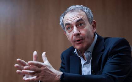 El expresidente del Gobierno José Luis Rodríguez Zapatero, en una entrevista con EFE. EFE/Sergio Pérez