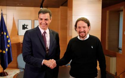 Sánchez ofrece a Iglesias «un gobierno de cooperación» con Podemos