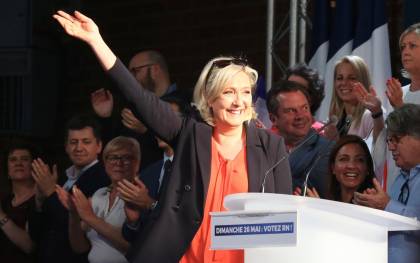 Le Pen le gana la partida a Macron en Francia