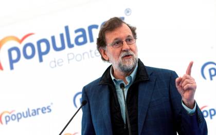 Rajoy asegura que el voto a Casado es la «única opción real» de cambio