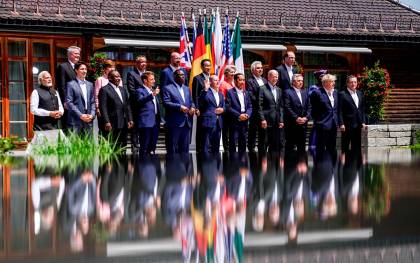 El G7 ofrece a Zelenski «apoyo ilimitado»