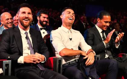 Cristiano Ronaldo, Lionel Messi y Virgil Van Dijk optan al premio ‘The Best’. / EFE