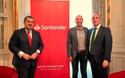 El Grupo Santander y el Maestranza firman el convenio de patrocinio de la Temporada 2019-2020