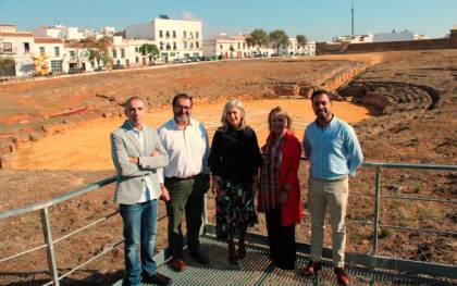 Cultura destina 275.000 euros en mejorar la protección del Anfiteatro de Carmona