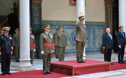 El teniente general Carlos Melero Claudio toma el mando de la Fuerza Terrestre