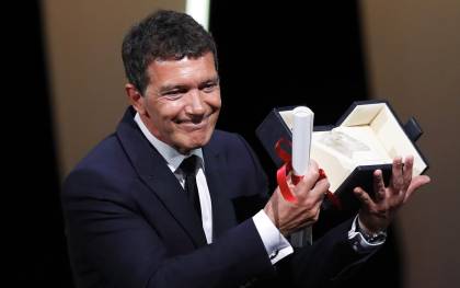 Antonio Banderas, mejor actor en Cannes por 'Dolor y gloria'