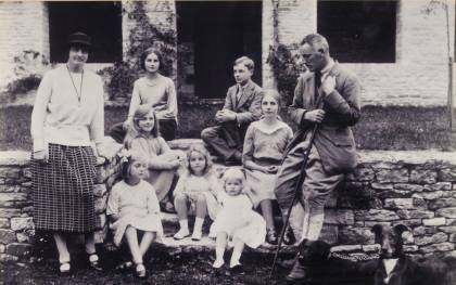 La familia Mitford en la década de 1920. / El Correo
