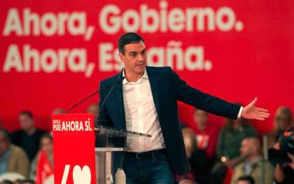 El candidato del PSOE a la Presidencia del Gobierno, Pedro Sánchez. / EFE