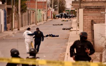 Matan a seis policías en un ataque armado en México