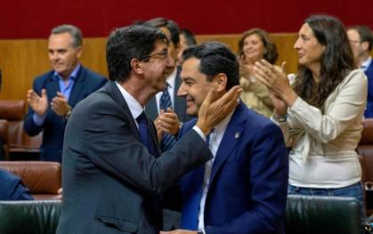 Luz verde a los primeros presupuestos post PSOE en Andalucía 