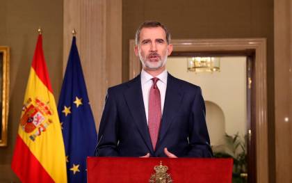 Felipe VI: «España recuperará su pulso, su vitalidad, su fuerza»
