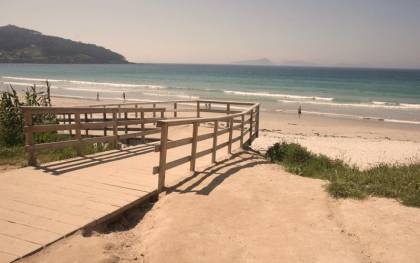 Playa de Patos de Nigrán, en Pontevedra. / Turismo de Galicia