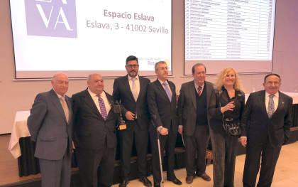 El empresario Antonio Camino Salas recibió el premio ‘Sevillano del año’ del Rotary Club de Sevilla