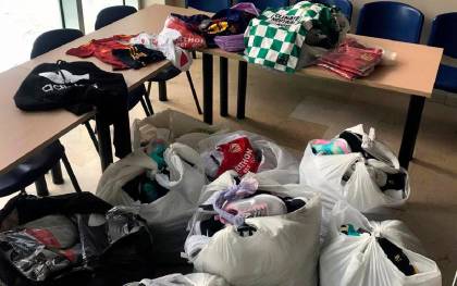 Intervenidas más de 2.000 prendas falsificadas en el mercadillo de Parque Alcosa