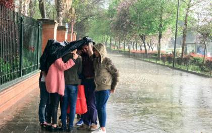 Sevilla en riesgo amarillo por lluvia y viento 