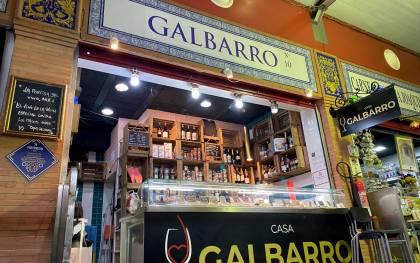 Casa Galbarro, un puesto de salida en el Mercado de Triana