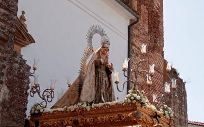 Regresó La Soledad al Domingo de Resurrección de Cazalla de la Sierra