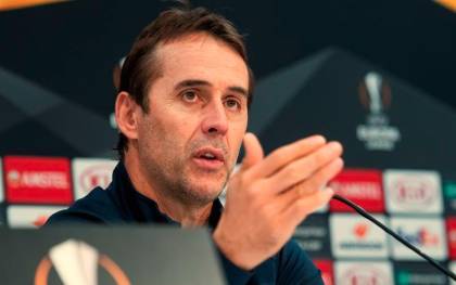 El entrenador del Sevilla, Julen Lopetegui. / EFE