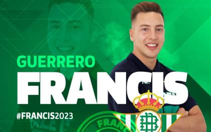 Francis amplía su contrato con el Betis hasta 2023