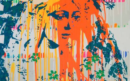 El cartel de Manolo Cuervo para la Macarena: entre el pop y el arte urbano