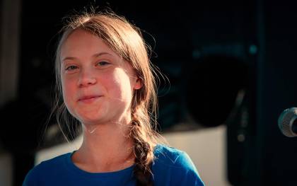 La activista sueca Greta Thunberg. / EFE