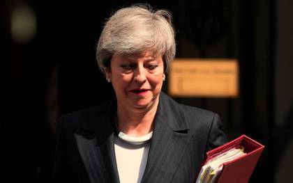 La primera ministra británica, Theresa May. / EFE