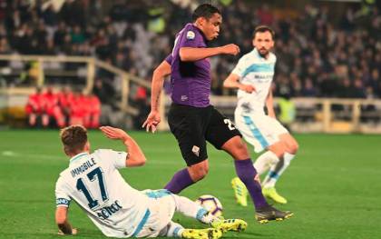 Luis Muriel lleva ya ocho goles marcados en la Fiorentina. / EFE