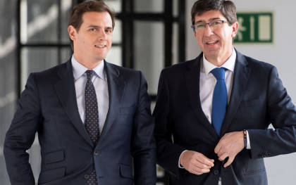 Rivera: «El nuevo Gobierno andaluz se parece más a la sociedad civil que al carné de partido»