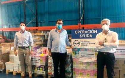 La Operación Kilo de Sevilla recibe 4.500 kilos de alimentos