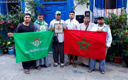 Los béticos de Assilah (Marruecos): «La afición del Betis no tiene ninguna frontera»